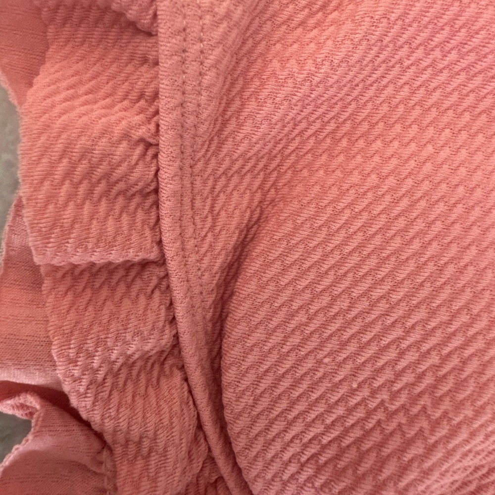 Pink Ruffled Bikini Top - Picture 3 of 4